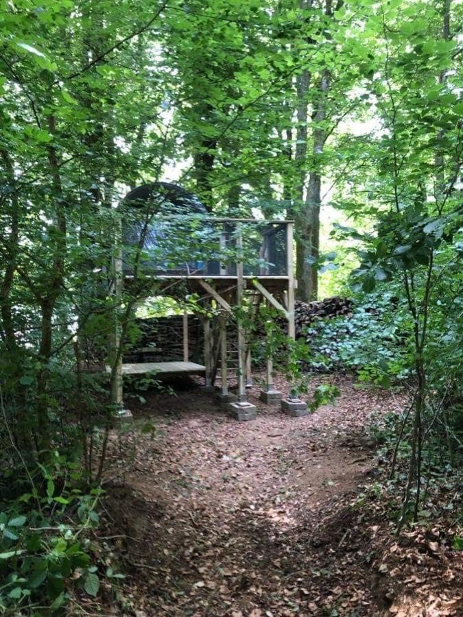 Camping Le Canada-Insolite 시니 외부 사진